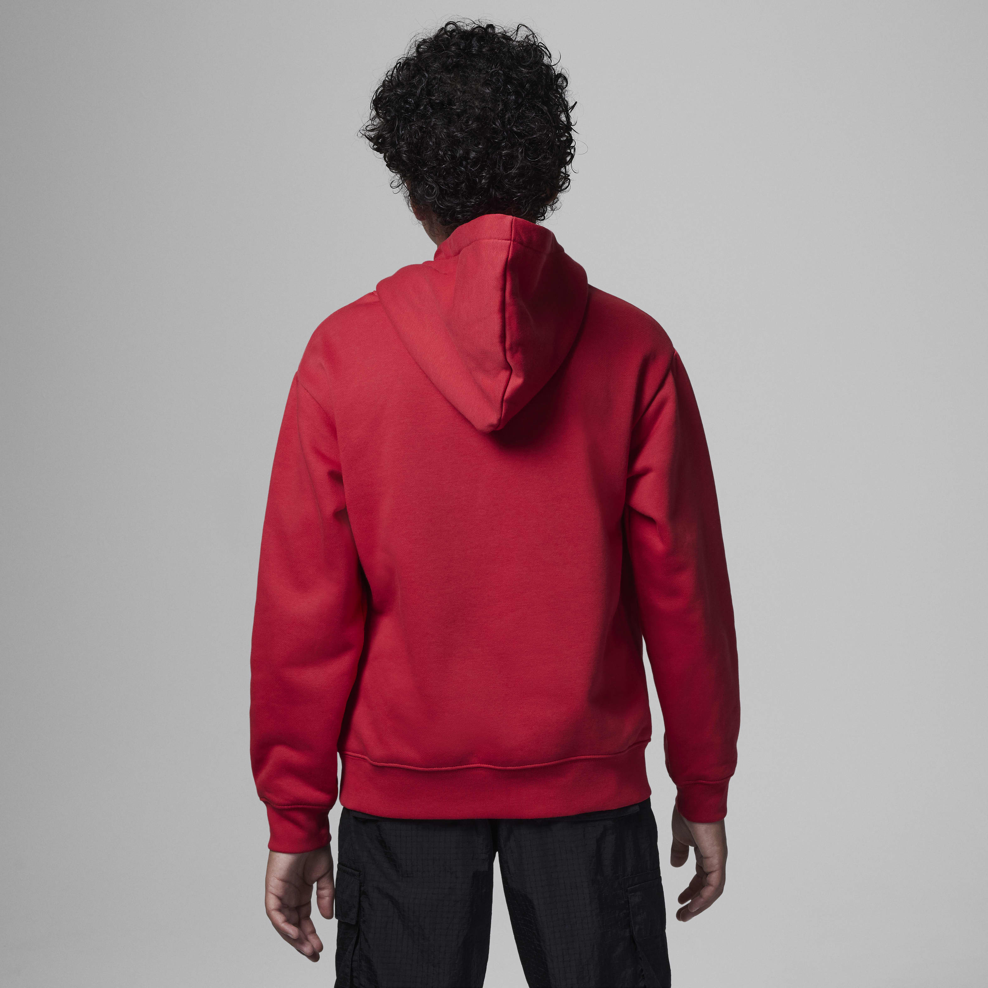 Red jordan pullover clearance